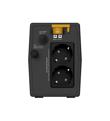 APC BVG700I-GR Easy UPS 700VA, Kule, 230V, 2 SCHUKO Çıkışı, AVR APC BVG700I-GR Easy UPS 700VA, Kule, 230V, 2 SCHUKO Çıkışı, AVR