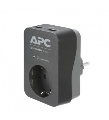 APC PME1WU2B-GR Essential SurgeArrest 1 Çıkış 2USB,  PME1WU2B-GR