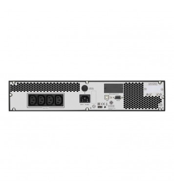 Schneider Electric SRVS2KRILRK Easy UPS 1 Fazlı Çevrimiçi, 2000VA, Raf Montajlı 4U, 230V, 4x IEC C13 çıkışı, Akıllı Kart Yuvası, LCD, Genişletilmiş çalışma süresi, Ray kitiyle